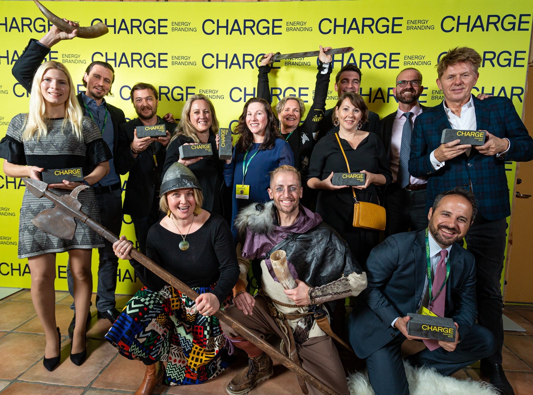 Winners of the Charge awards 2019